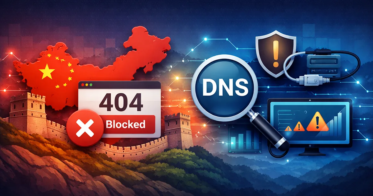 为什么你的网站在中国访问异常？如何提前发现 DNS 污染与运营商劫持