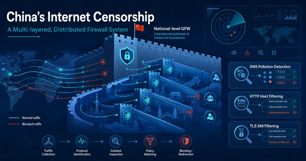 A Quick Guide to China’s Internet Censorship System and Choosing the Right Detection Method