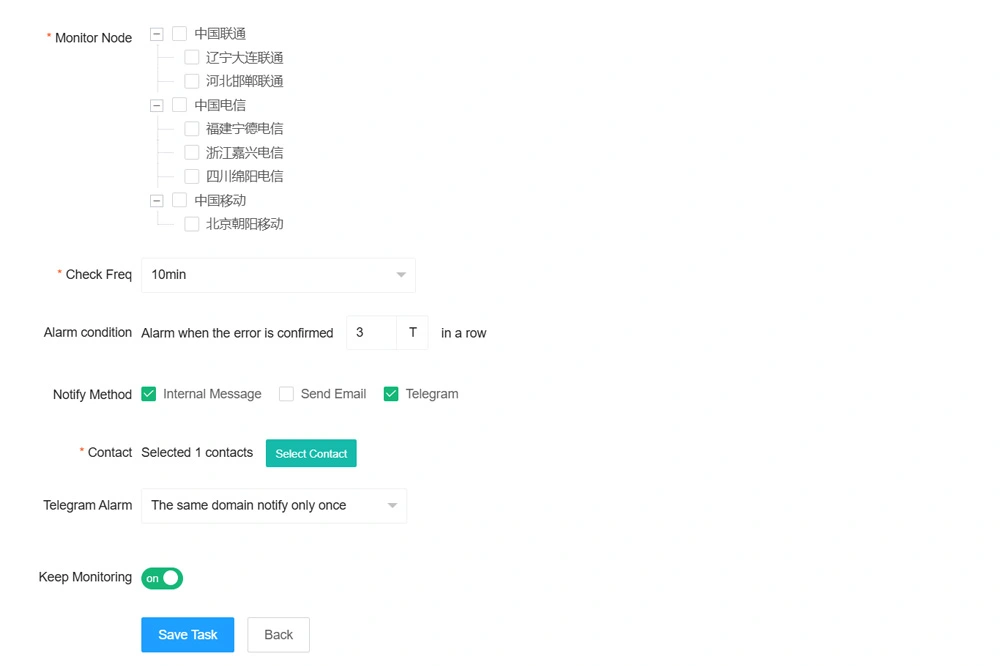 Carrier Hijacking Monitoring